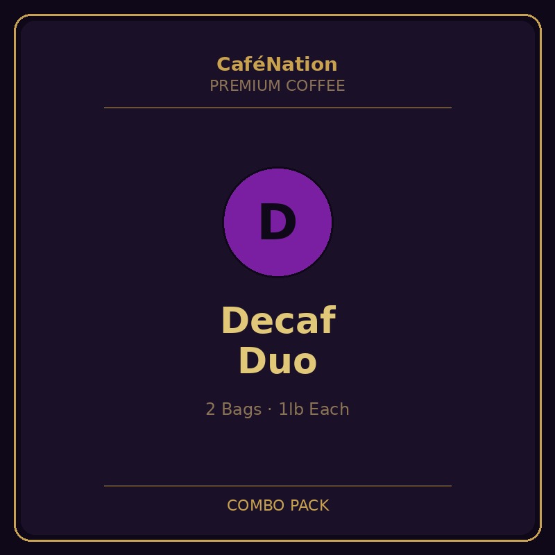 Decaf Duo